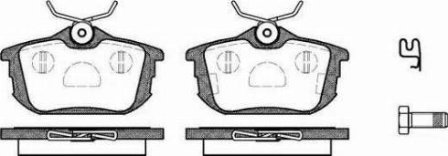 Alpha Brakes HKT-MS-009 - Bremžu uzliku kompl., Disku bremzes www.autospares.lv