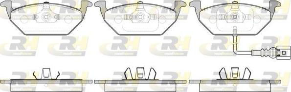 Roadhouse 2633.41 - Brake Pad Set, disc brake www.autospares.lv