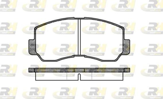 Roadhouse 2094.40 - Bremžu uzliku kompl., Disku bremzes www.autospares.lv