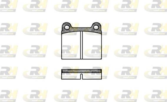 Roadhouse 2006.00 - Brake Pad Set, disc brake www.autospares.lv