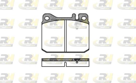 Roadhouse 2010.20 - Bremžu uzliku kompl., Disku bremzes www.autospares.lv