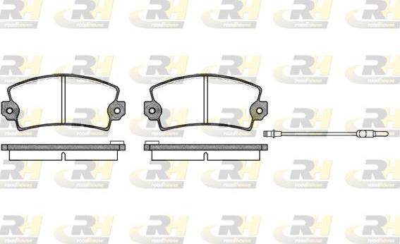 Roadhouse 2021.96 - Bremžu uzliku kompl., Disku bremzes www.autospares.lv