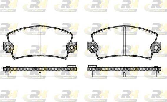 Roadhouse 2021.16 - Bremžu uzliku kompl., Disku bremzes www.autospares.lv