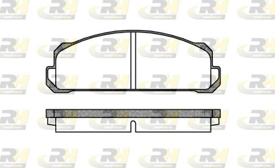 Roadhouse 2022.40 - Bremžu uzliku kompl., Disku bremzes www.autospares.lv