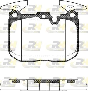 Roadhouse 21491.00 - Bremžu uzliku kompl., Disku bremzes www.autospares.lv