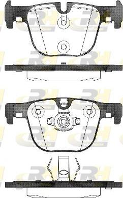 Roadhouse 21493.00 - Bremžu uzliku kompl., Disku bremzes www.autospares.lv