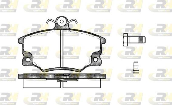 Roadhouse 2146.62 - Bremžu uzliku kompl., Disku bremzes autospares.lv