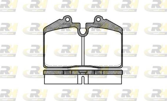 Roadhouse 2140.20 - Bremžu uzliku kompl., Disku bremzes autospares.lv