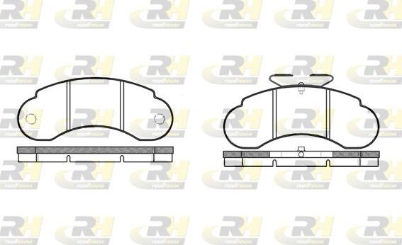 Roadhouse 2142.10 - Bremžu uzliku kompl., Disku bremzes www.autospares.lv