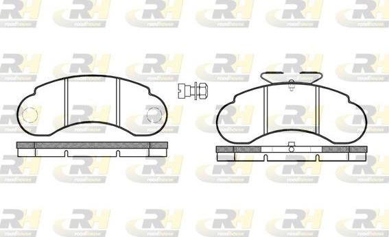 Roadhouse 2142.20 - Bremžu uzliku kompl., Disku bremzes www.autospares.lv