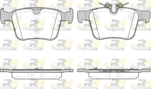 Roadhouse 21516.40 - Bremžu uzliku kompl., Disku bremzes www.autospares.lv