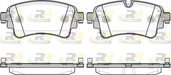 Roadhouse 21669.08 - Bremžu uzliku kompl., Disku bremzes www.autospares.lv