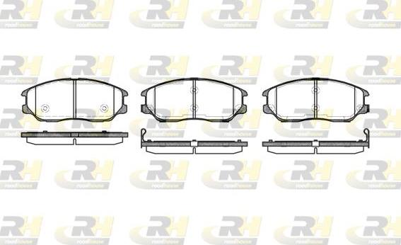 Roadhouse 21085.02 - Brake Pad Set, disc brake www.autospares.lv