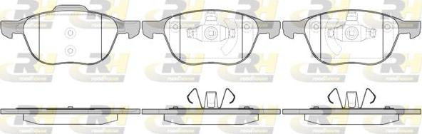 Roadhouse 21082.00 - Brake Pad Set, disc brake www.autospares.lv