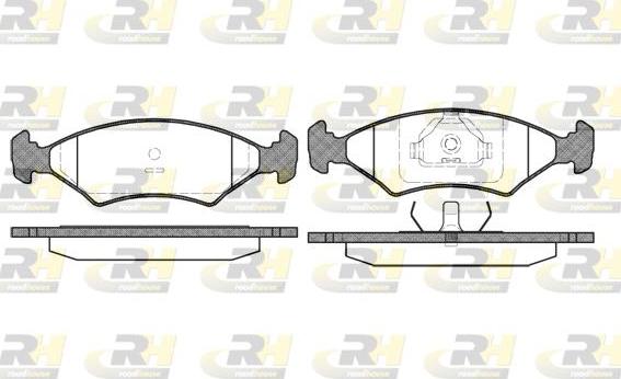 Roadhouse 2119.15 - Bremžu uzliku kompl., Disku bremzes www.autospares.lv