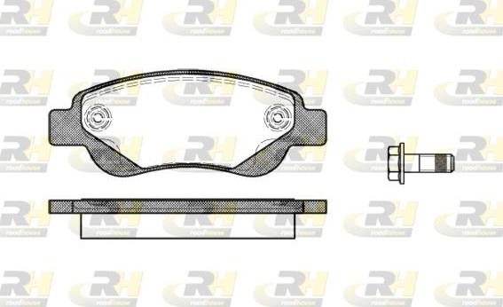 Roadhouse 21177.00 - Brake Pad Set, disc brake www.autospares.lv