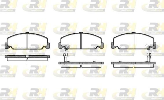 Roadhouse 2182.12 - Bremžu uzliku kompl., Disku bremzes www.autospares.lv