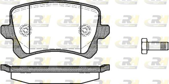 Roadhouse 21342.00 - Brake Pad Set, disc brake www.autospares.lv