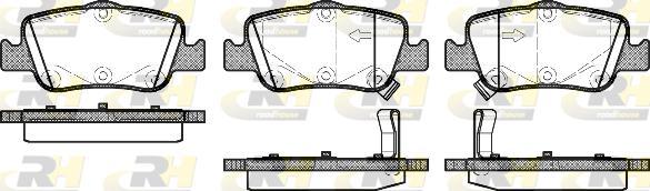 Roadhouse 21356.02 - Brake Pad Set, disc brake www.autospares.lv