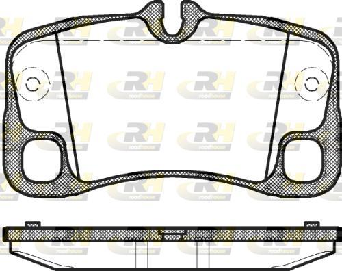 Roadhouse 21369.00 - Bremžu uzliku kompl., Disku bremzes autospares.lv