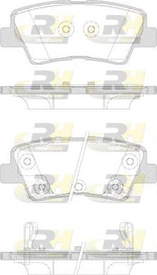 Roadhouse 21362.42 - Brake Pad Set, disc brake www.autospares.lv