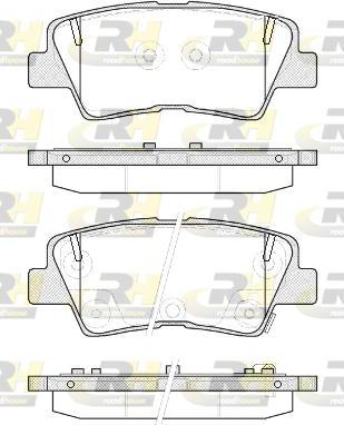 Roadhouse 21362.52 - Bremžu uzliku kompl., Disku bremzes www.autospares.lv