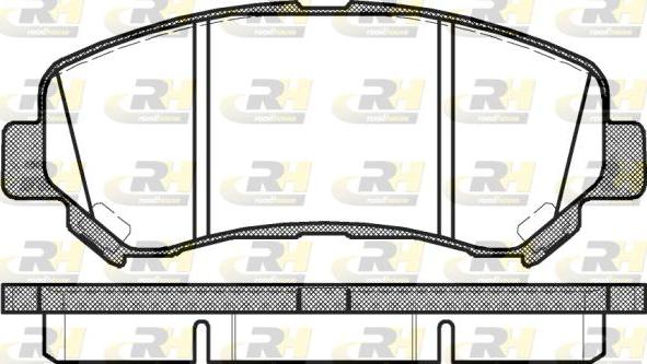 Roadhouse 21318.00 - Bremžu uzliku kompl., Disku bremzes www.autospares.lv