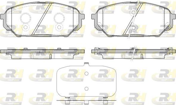 Roadhouse 21322.12 - Bremžu uzliku kompl., Disku bremzes www.autospares.lv