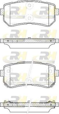 Roadhouse 21209.42 - Brake Pad Set, disc brake www.autospares.lv