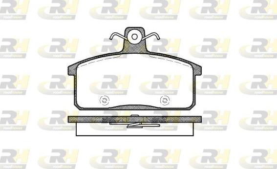 Roadhouse 2128.50 - Bremžu uzliku kompl., Disku bremzes autospares.lv