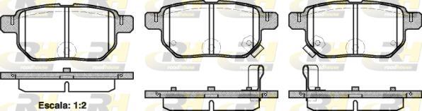 Roadhouse 21286.02 - Brake Pad Set, disc brake www.autospares.lv