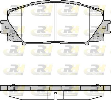 Roadhouse 21224.10 - Bremžu uzliku kompl., Disku bremzes autospares.lv