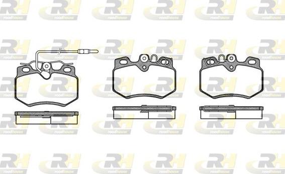 Roadhouse 2170.12 - Bremžu uzliku kompl., Disku bremzes www.autospares.lv