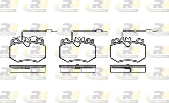 Roadhouse 2170.24 - Bremžu uzliku kompl., Disku bremzes www.autospares.lv