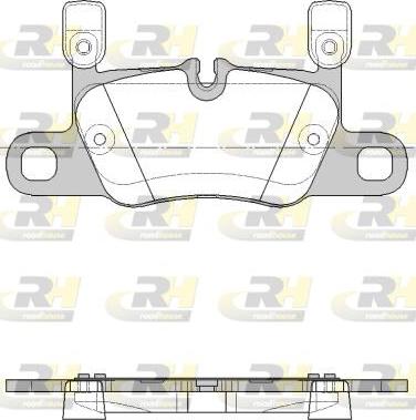 Roadhouse 21714.20 - Bremžu uzliku kompl., Disku bremzes www.autospares.lv