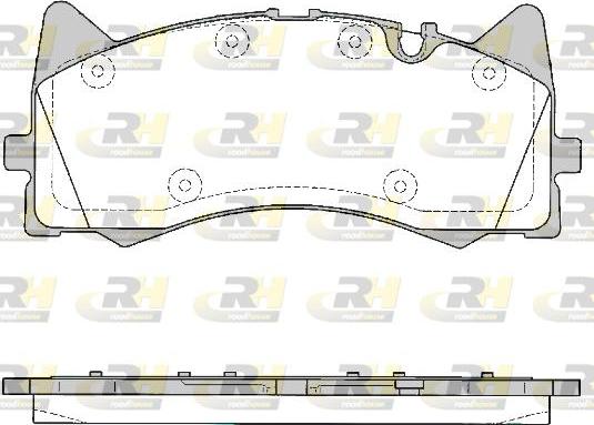 Roadhouse 21781.00 - Bremžu uzliku kompl., Disku bremzes autospares.lv