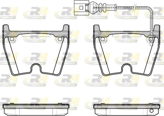 Roadhouse 2896.11 - Bremžu uzliku kompl., Disku bremzes www.autospares.lv