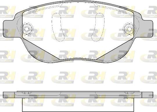 Roadhouse 2841.40 - Bremžu uzliku kompl., Disku bremzes www.autospares.lv