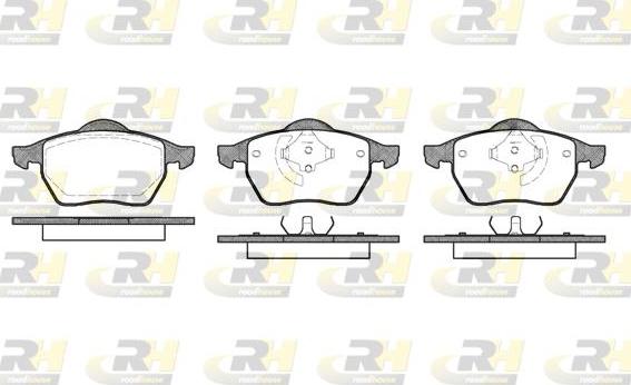 Roadhouse 2390.40 - Brake Pad Set, disc brake www.autospares.lv