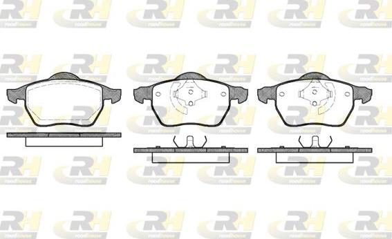 Roadhouse 2390.50 - Brake Pad Set, disc brake www.autospares.lv