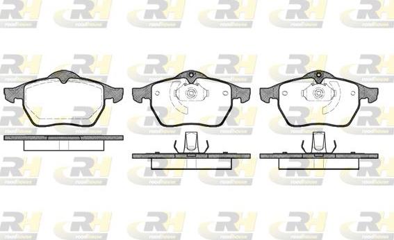 Roadhouse 2390.10 - Brake Pad Set, disc brake www.autospares.lv