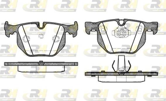 Roadhouse 2381.40 - Bremžu uzliku kompl., Disku bremzes www.autospares.lv