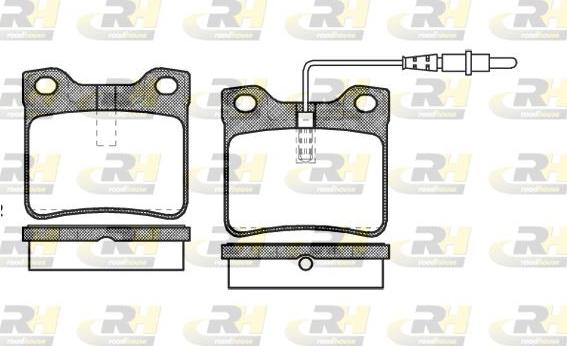 Roadhouse 2321.22 - Bremžu uzliku kompl., Disku bremzes www.autospares.lv