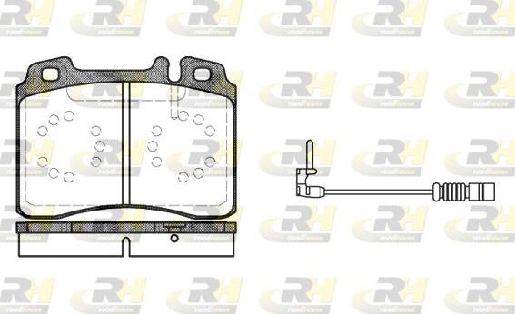 BOSCH 0986410966 - Bremžu uzliku kompl., Disku bremzes www.autospares.lv