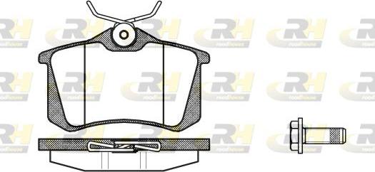 Girling 6113721 - Brake Pad Set, disc brake www.autospares.lv