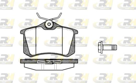 Roadhouse 2263.05 - Bremžu uzliku kompl., Disku bremzes www.autospares.lv