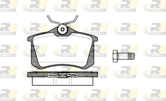 Roadhouse 2263.01 - Bremžu uzliku kompl., Disku bremzes autospares.lv