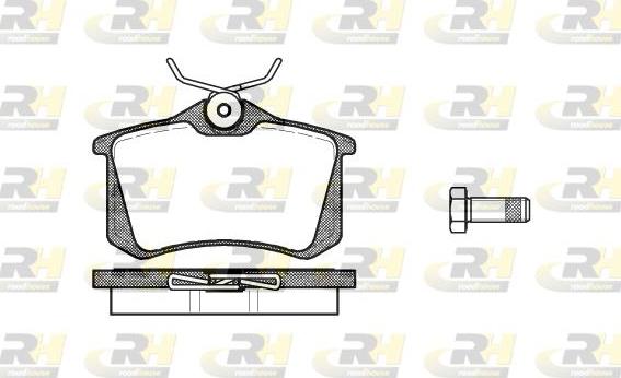 Roadhouse 2263.10 - Bremžu uzliku kompl., Disku bremzes autospares.lv