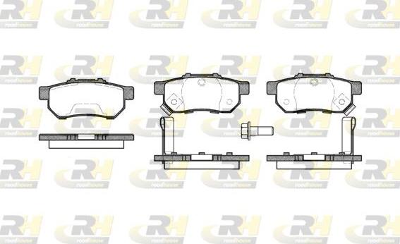 Roadhouse 2233.52 - Bremžu uzliku kompl., Disku bremzes autospares.lv