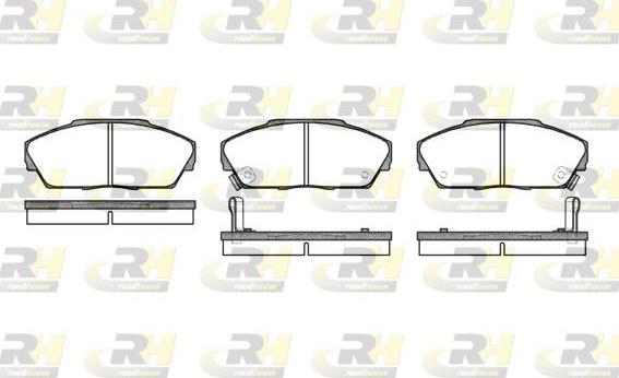 Roadhouse 2237.02 - Bremžu uzliku kompl., Disku bremzes www.autospares.lv